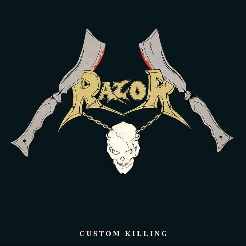 RAZOR - Custom Killing Re-Release CD